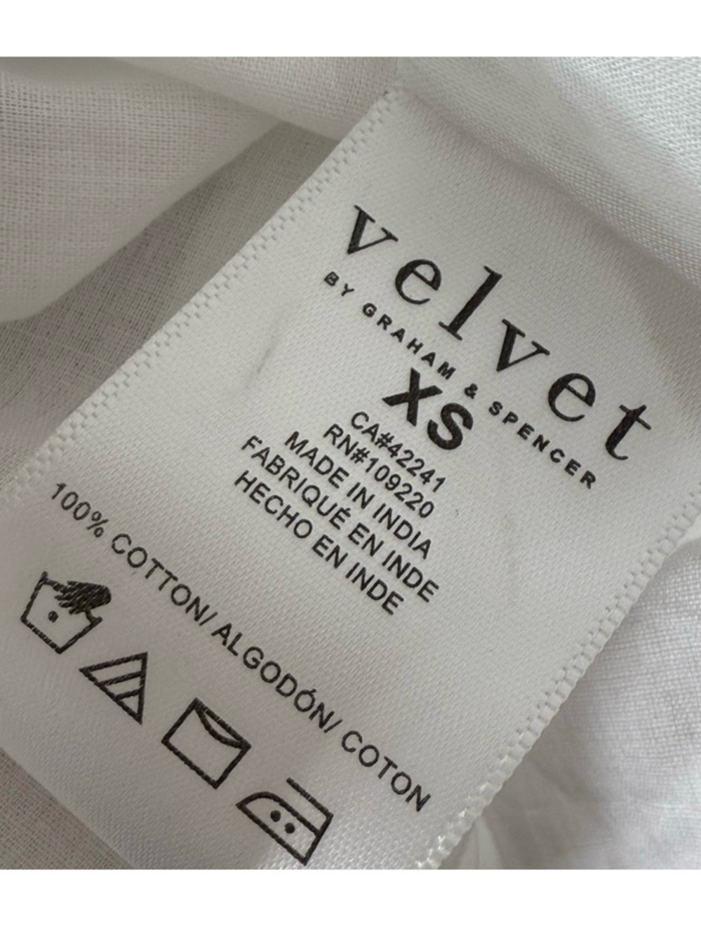 NWT Velvet by Graham & Spencer Riley Embroidered Dress - XS - Picture 8 of 10